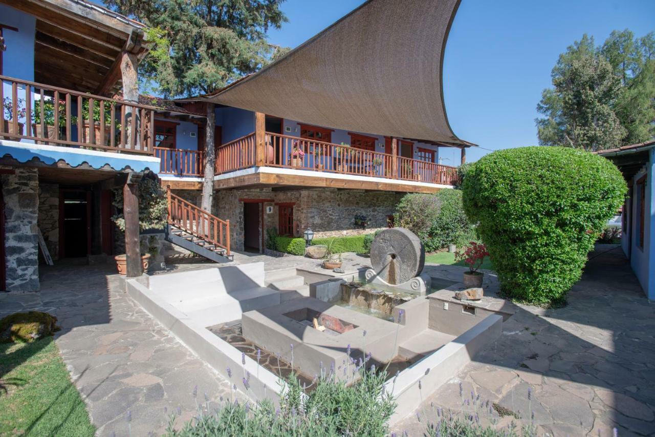 La Casa Azul Huasca & Restaurante La Terraza Hotel Huasca de Ocampo Luaran gambar